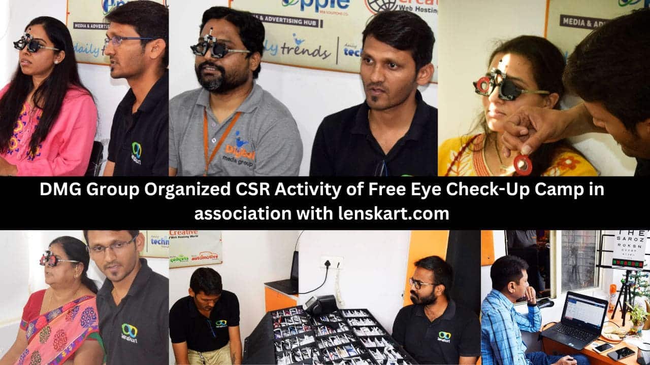 free eye checkup CSR Activity