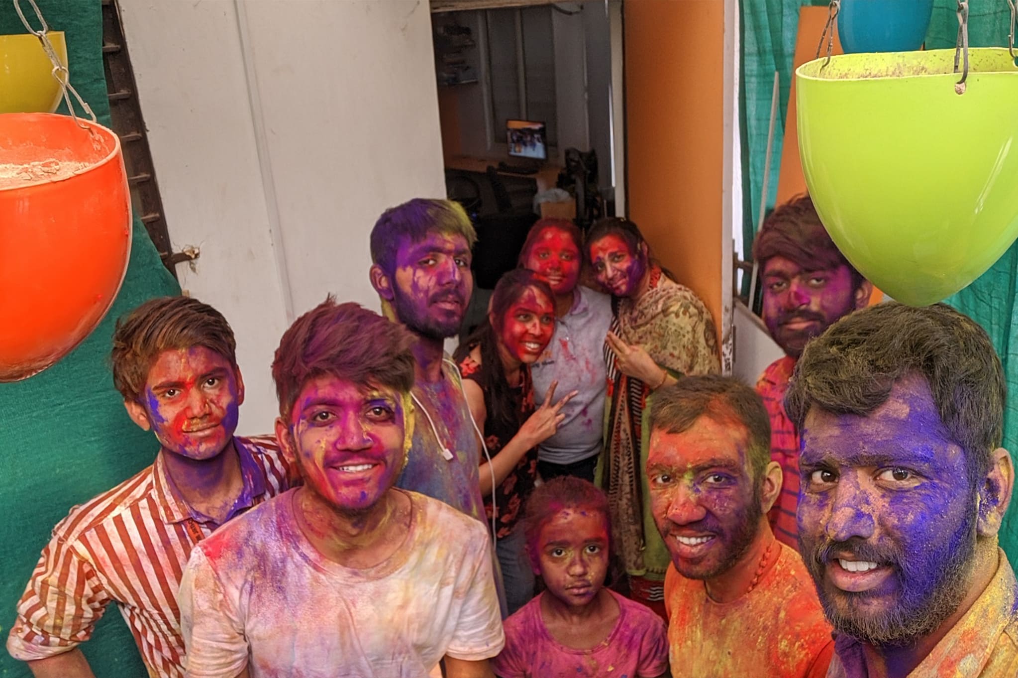 Colorful Holi Festival