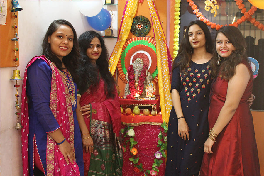 Traditional Ganesh Chaturthi Decorations