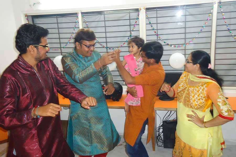 Dandiya Dance at DMG Groups