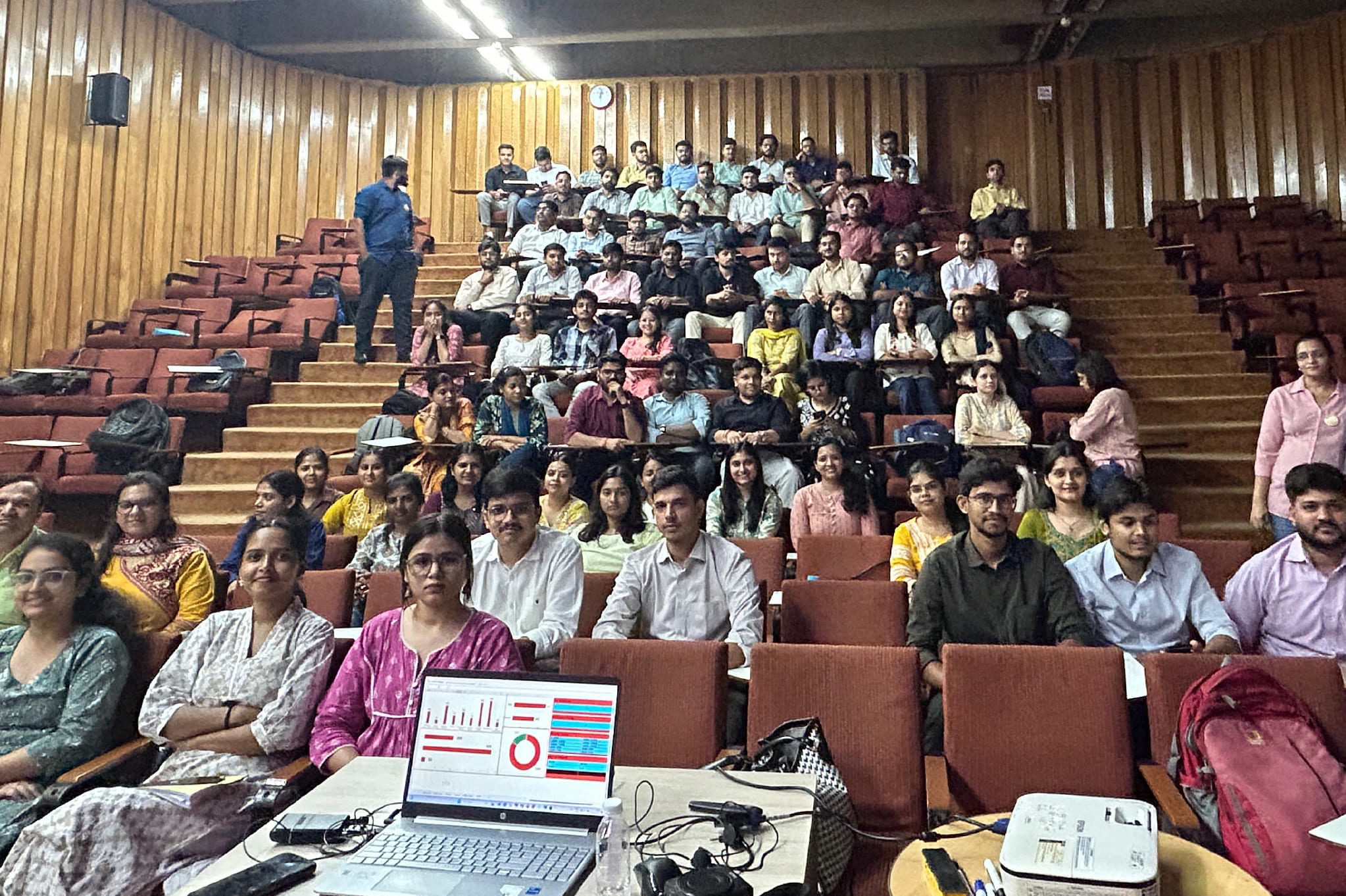 Advanced Excel in a training session