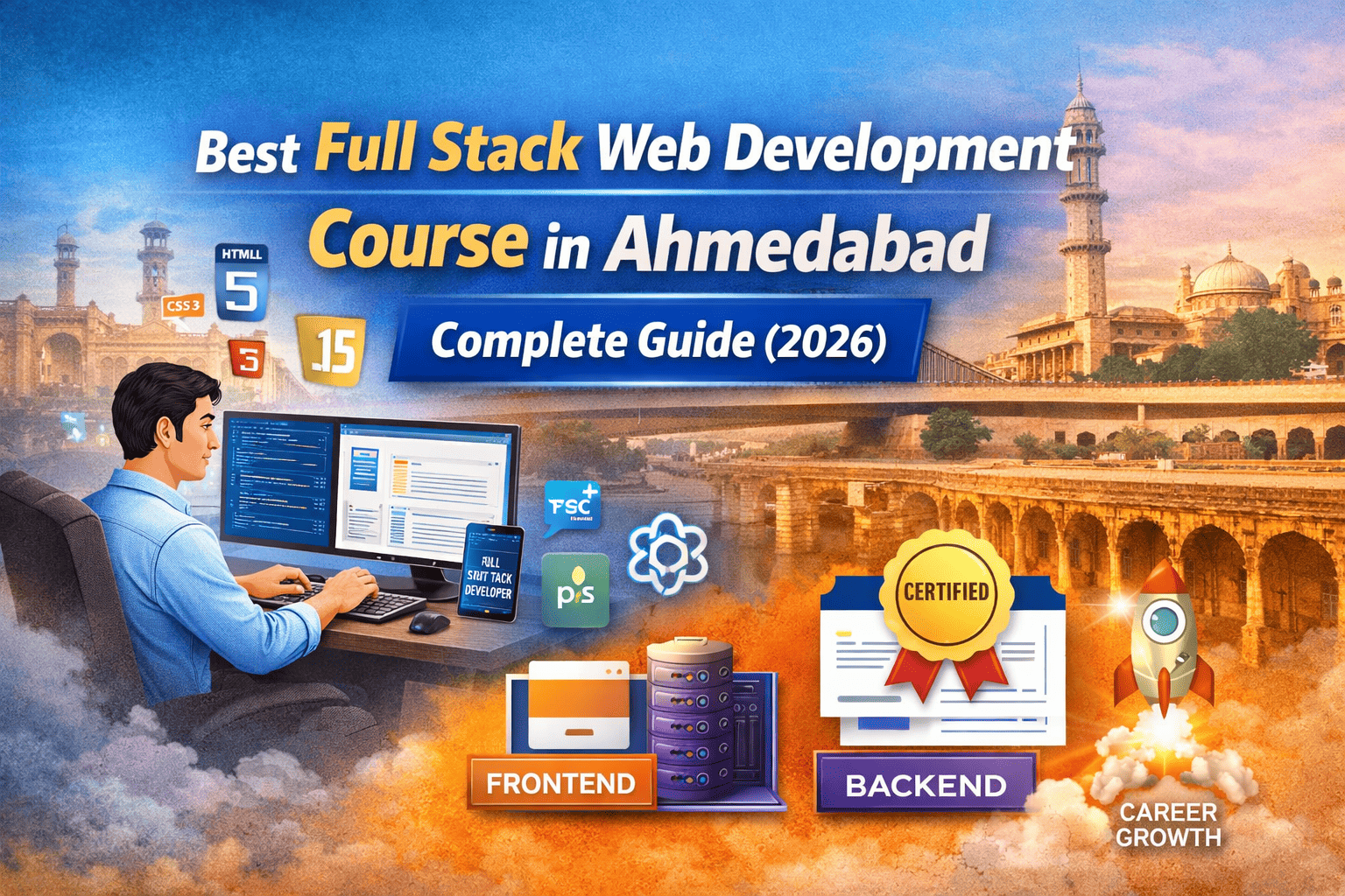 Best Full Stack Web Development Course in Ahmedabad – Complete Guide (2026)