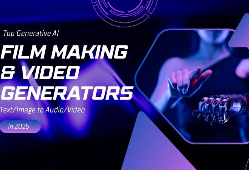 Top Generative AI Film Making & Video Generators (TextImage to AudioVideo) in 2026