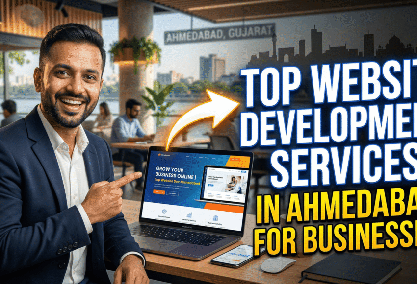 Top Website Development Services in Ahmedabad for Businesses