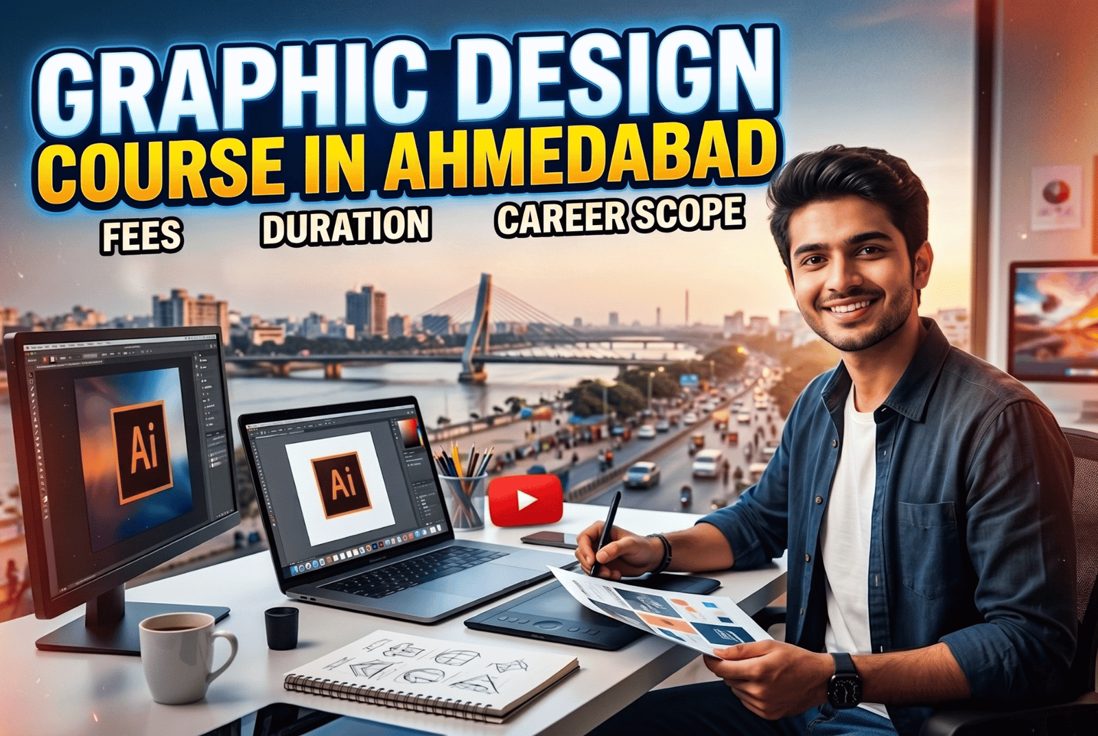 Graphic Design Course in Ahmedabad: Fees, Duration & Career Scope