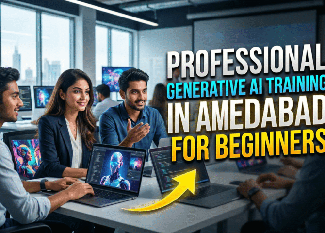 Professional Generative AI Training in Ahmedabad for Beginners