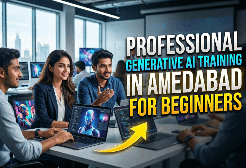 Professional Generative AI Training in Ahmedabad for Beginners