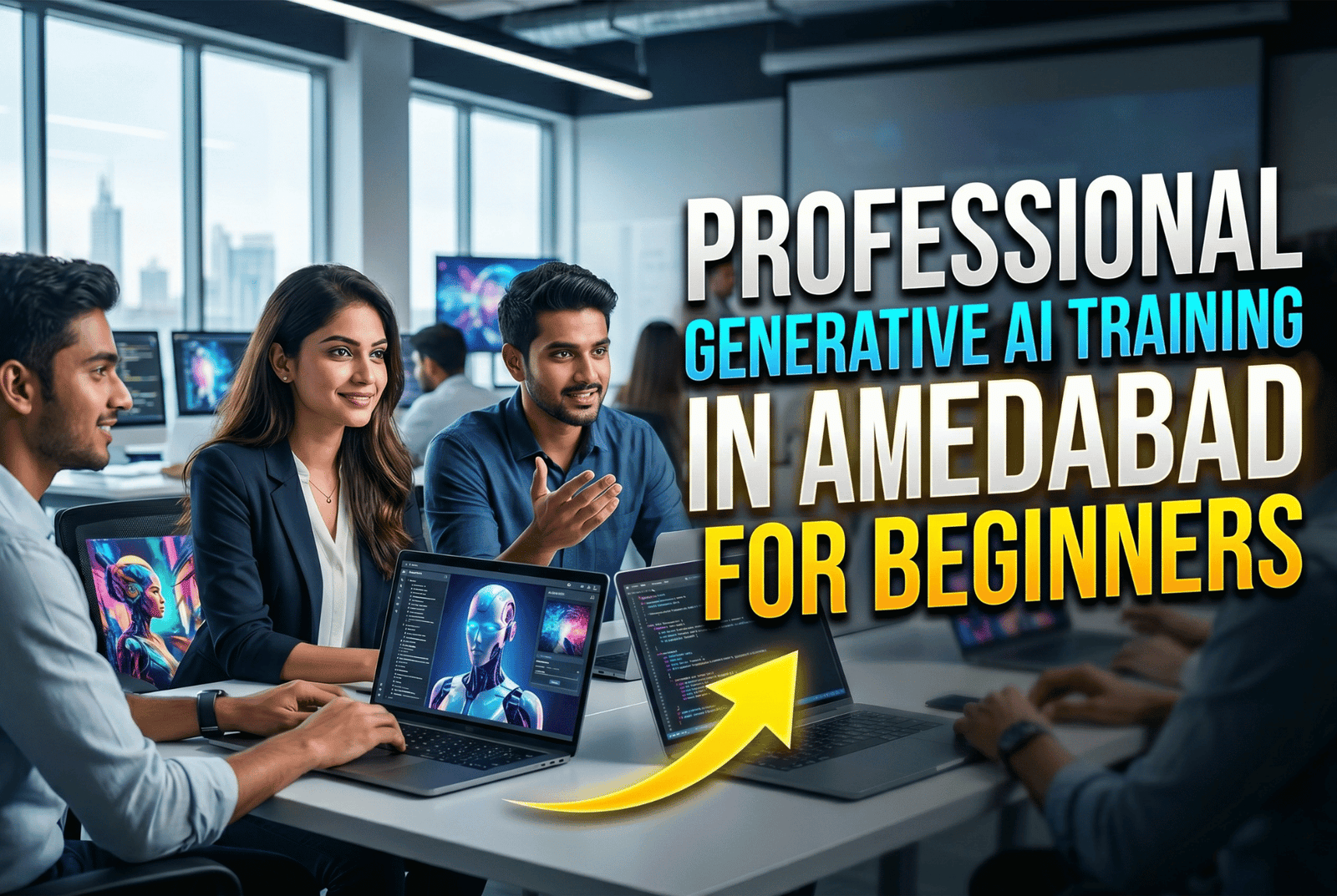 Professional Generative AI Training in Ahmedabad for Beginners