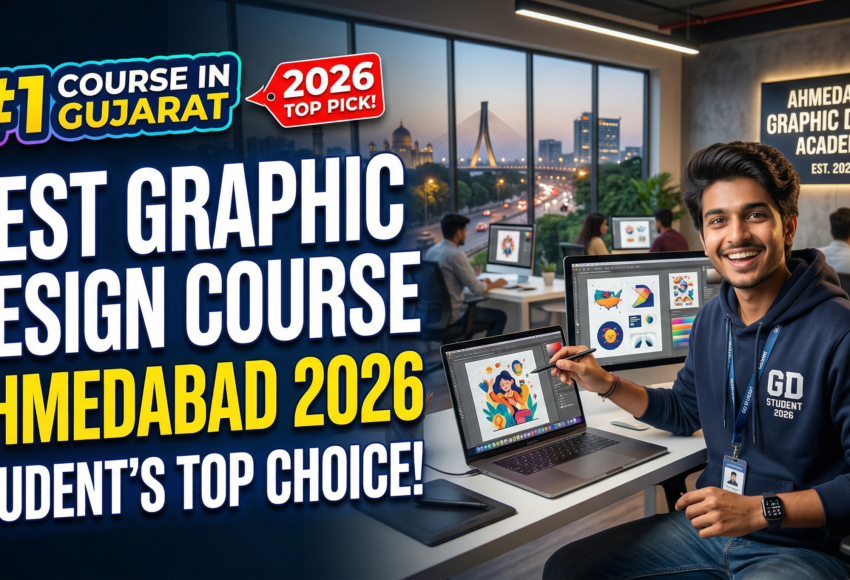 Best Graphic Design Course in Ahmedabad for Students in 2026