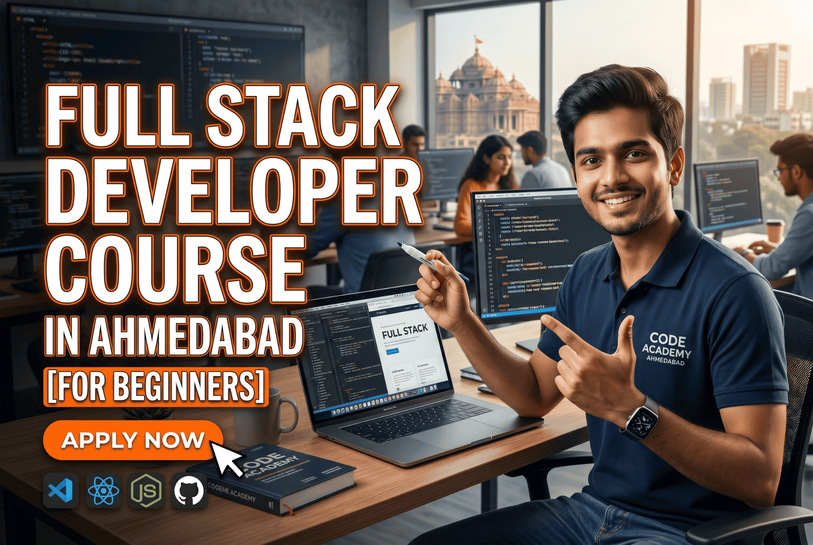 Professional Full Stack Developer Course in Ahmedabad for Beginners