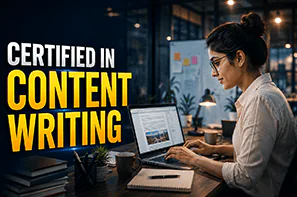 Certified in Content Writing