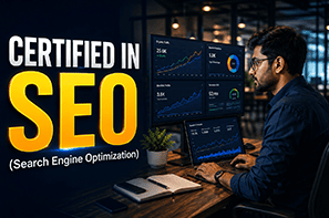 Certified in SEO (Search Engine Optimization)