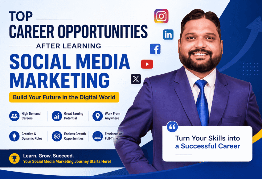 Top Career Opportunities After Learning Social Media Marketing in 2026