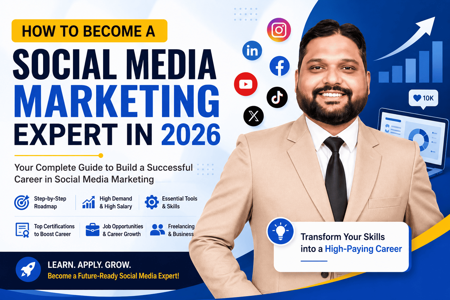 How to Become a Social Media Marketing Expert in 2026: Complete Career Roadmap