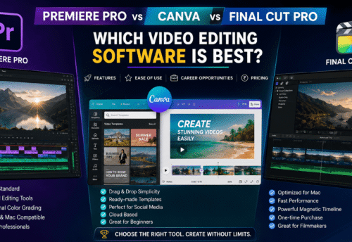 Premiere Pro vs Canva vs Final Cut Pro: Which Video Editing Software is Best in 2026?