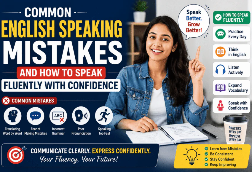 Common English Speaking Mistakes and How to Speak Fluently with Confidence