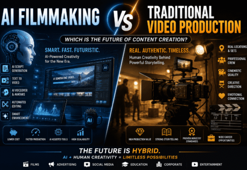 AI Filmmaking vs Traditional Video Production: Which is the Future of Content Creation?