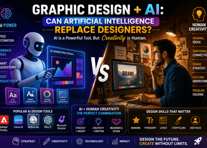 Graphic Design + AI: Can Artificial Intelligence Replace Designers?