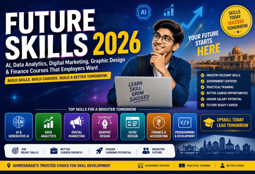 Future Skills 2026: AI, Data Analytics, Digital Marketing, Graphic Design & Finance Courses That Employers Want