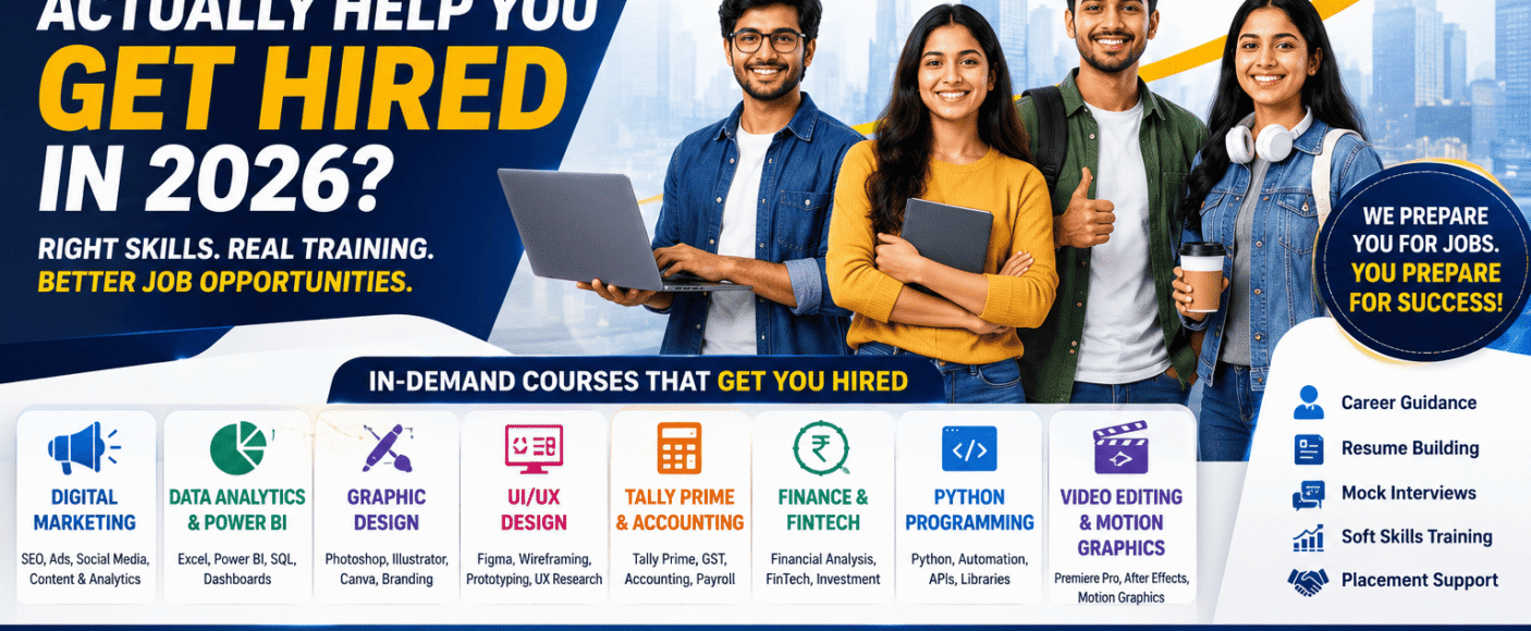 100% Job Assistance Courses: What Skills Actually Help You Get Hired in 2026? | Complete Career Guide