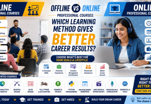 Offline vs Online Professional Courses: Which Learning Method Gives Better Career Results in 2026?