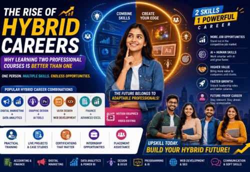 The Rise of Hybrid Careers: Why Learning Two Professional Courses Is Better Than One (2026 Career Guide)