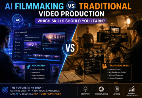 AI Filmmaking vs Traditional Video Production: Which Skills Should You Learn in 2026?