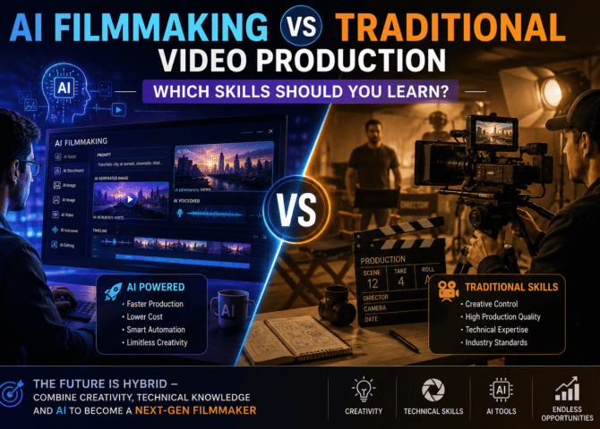 AI Filmmaking vs Traditional Video Production: Which Skills Should You Learn in 2026?