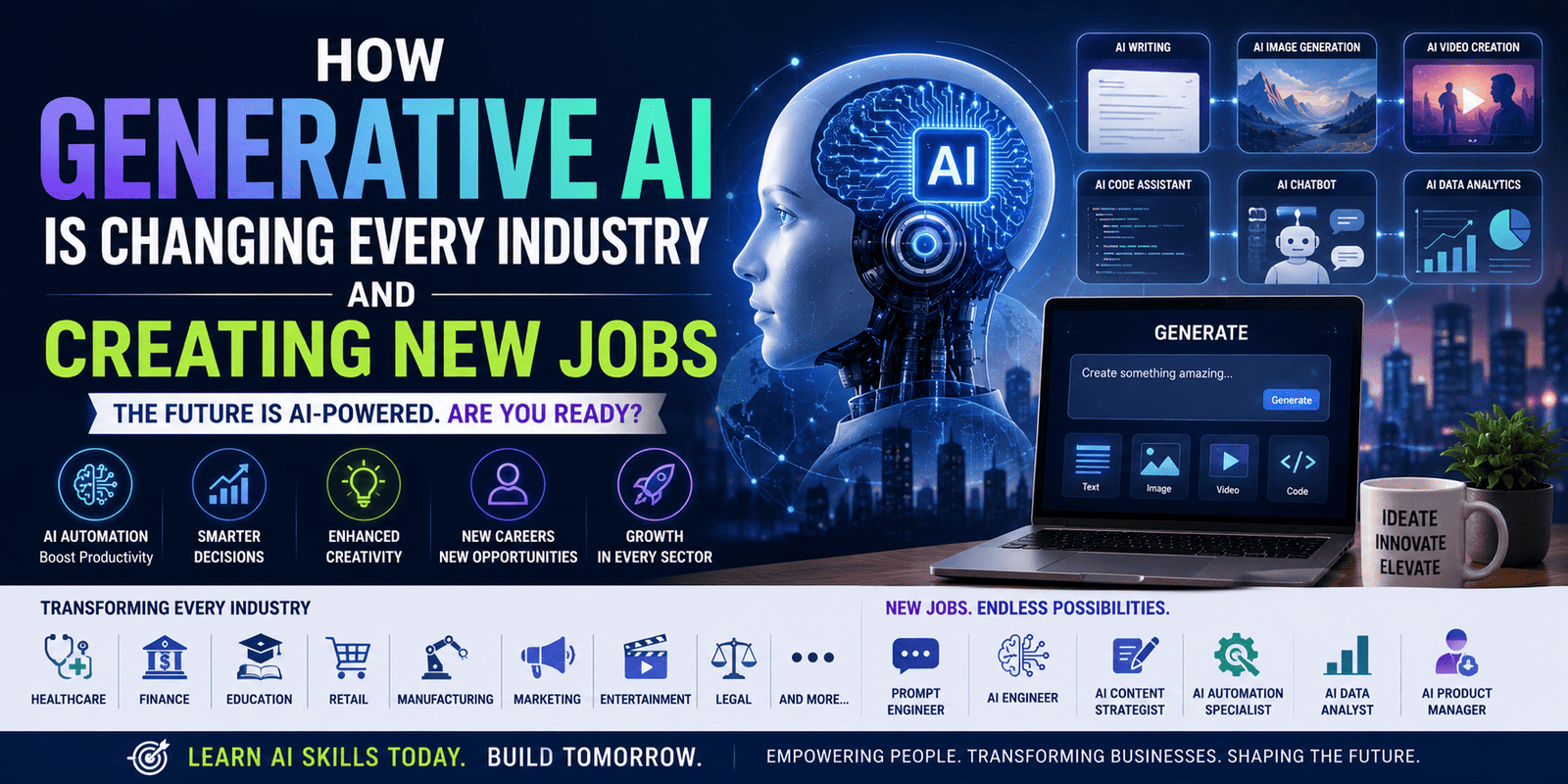 How Generative AI is Changing Every Industry and Creating New Jobs in 2026