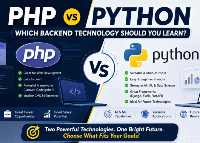 PHP vs Python: Which Backend Technology Should You Learn in 2026?