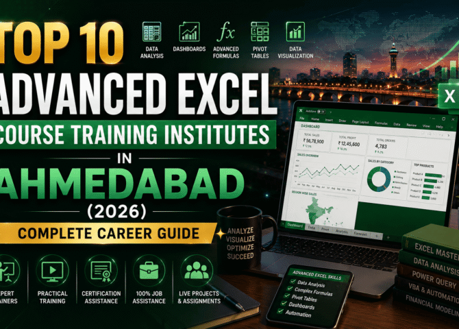 Top 10 Advanced Excel Course Training Institutes in Ahmedabad