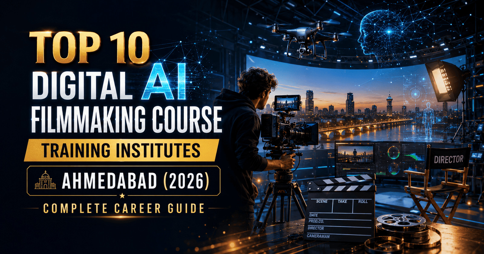 Top 10 Digital AI Filmmaking Course Training Institutes in Ahmedabad