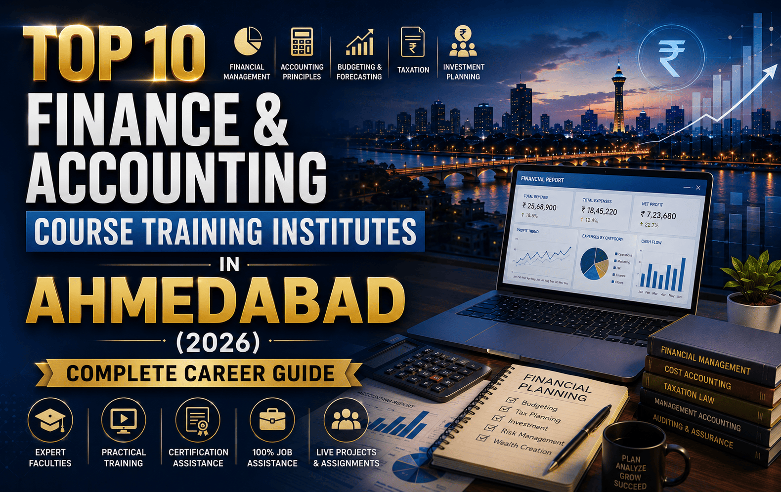Top 10 Finance & Accounting Course Training Institutes in Ahmedabad