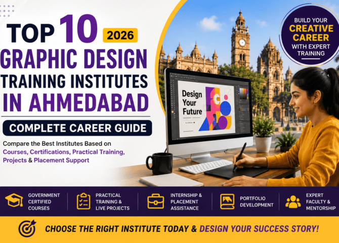 Top 10 Graphic Design Training Institutes in Ahmedabad