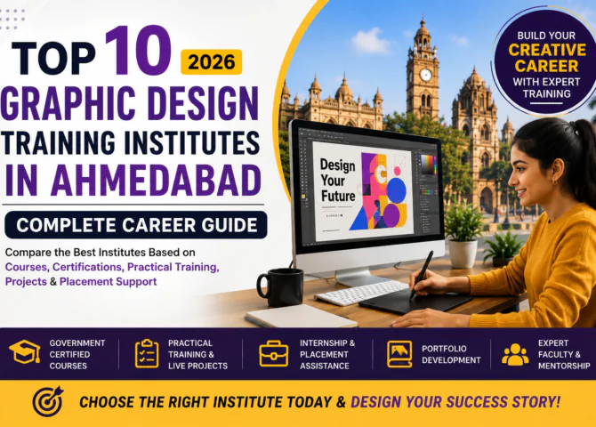 Top 10 Graphic Design Training Institutes in Ahmedabad
