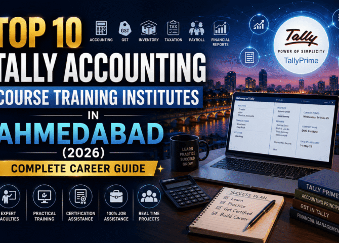 Top 10 Tally Accounting Course Training Institutes in Ahmedabad