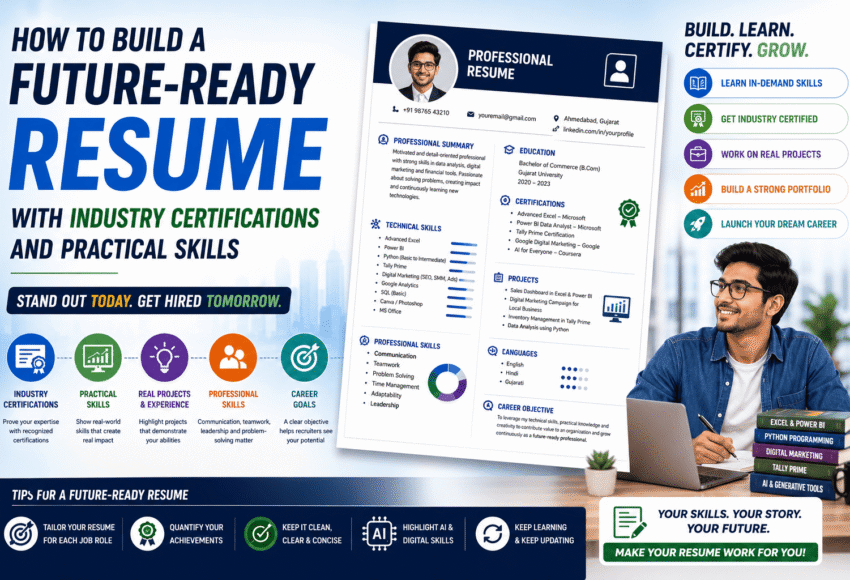 How to Build a Future-Ready Resume with Industry Certifications and Practical Skills (2026 Career Guide)