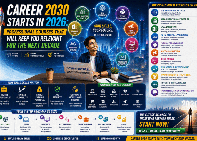Career 2030 Starts in 2026: Professional Courses That Will Keep You Relevant for the Next Decade