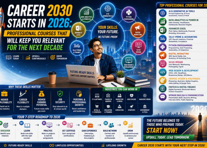 Career 2030 Starts in 2026: Professional Courses That Will Keep You Relevant for the Next Decade