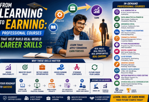 From Learning to Earning: Professional Courses That Help Build Real-World Career Skills (2026 Career Guide)