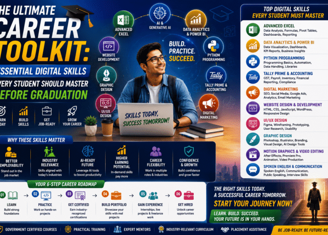 The Ultimate Career Toolkit: Essential Digital Skills Every Student Should Master Before Graduation (2026 Guide)