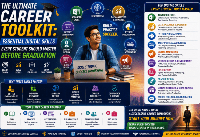 The Ultimate Career Toolkit: Essential Digital Skills Every Student Should Master Before Graduation (2026 Guide)