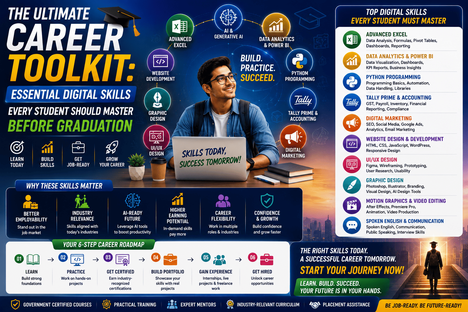 The Ultimate Career Toolkit: Essential Digital Skills Every Student Should Master Before Graduation (2026 Guide)
