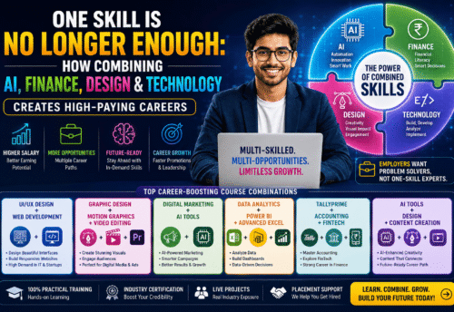 One Skill Is No Longer Enough: How Combining AI, Finance, Design & Technology Creates High-Paying Careers