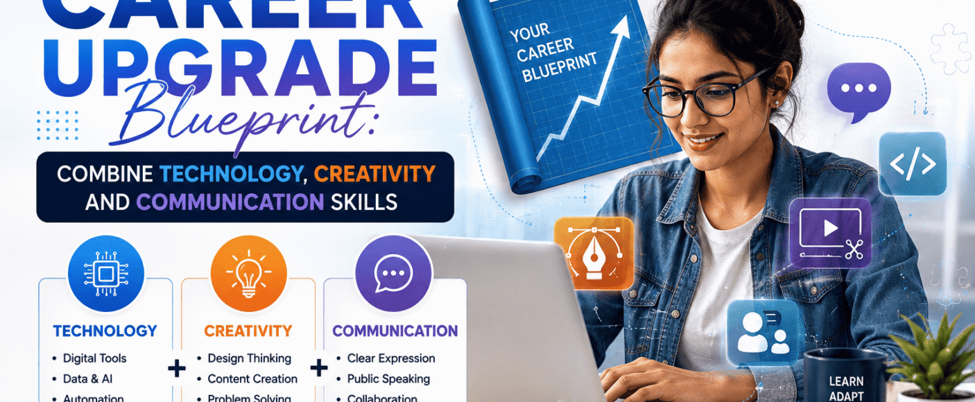 The Ultimate Career Upgrade Blueprint: Combine Technology, Creativity & Communication Skills (2026 Guide)