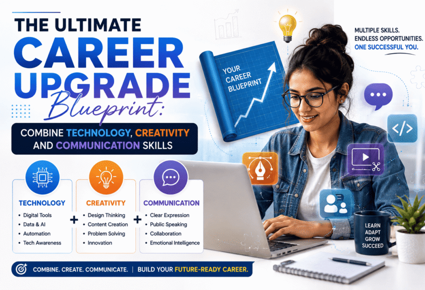 The Ultimate Career Upgrade Blueprint: Combine Technology, Creativity & Communication Skills (2026 Guide)