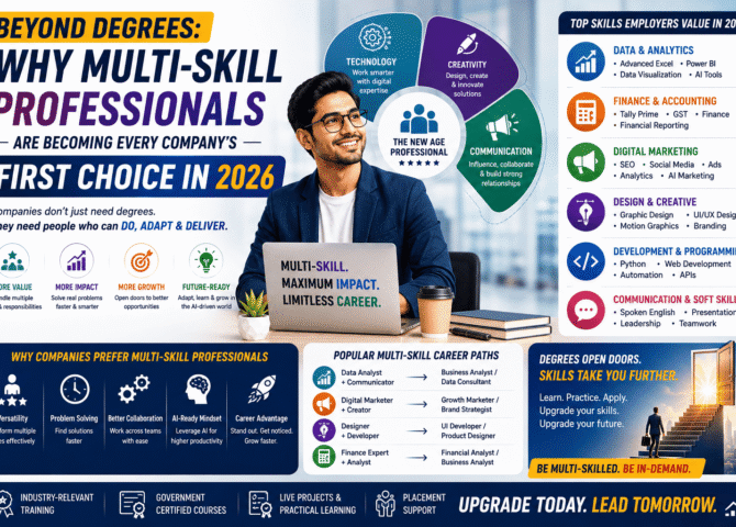 Beyond Degrees: Why Multi-Skill Professionals Are Becoming Every Company's First Choice in 2026