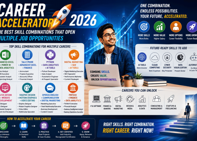 Career Accelerator 2026: The Best Skill Combinations That Open Multiple Job Opportunities