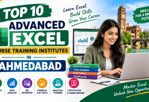 Top 10 Advanced Excel Course Training Institutes in Ahmedabad