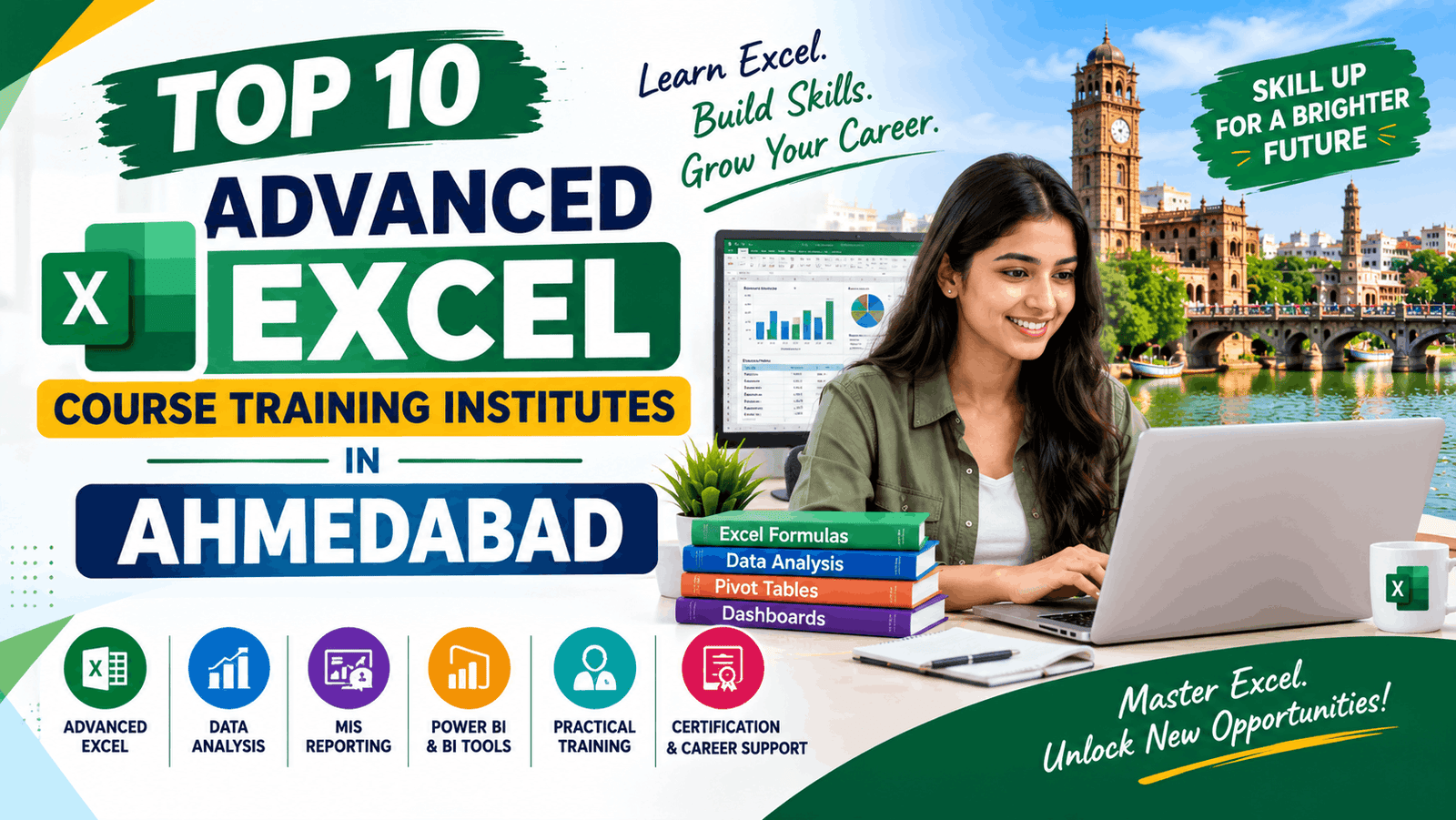 Top 10 Advanced Excel Course Training Institutes in Ahmedabad